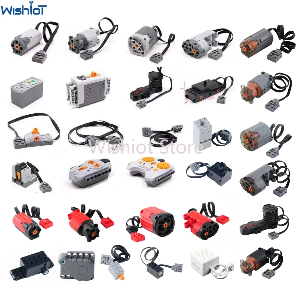 Lego Set Technic - Funkcje zasilania Ulepszenie części technicznych silnika