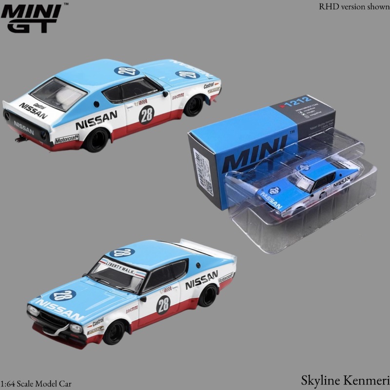 Die Cast Car 1 64 - MINIGT 1:64 Nissan S30 LBWK koncept